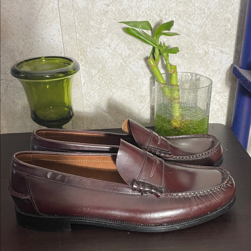 Florsheim Burgundy Leather Loafers